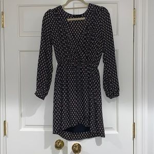 Honey punch Patterned wrap dress